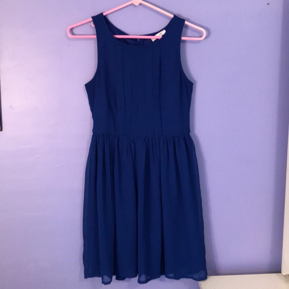 Delia’s Bright Blue Formal Dress